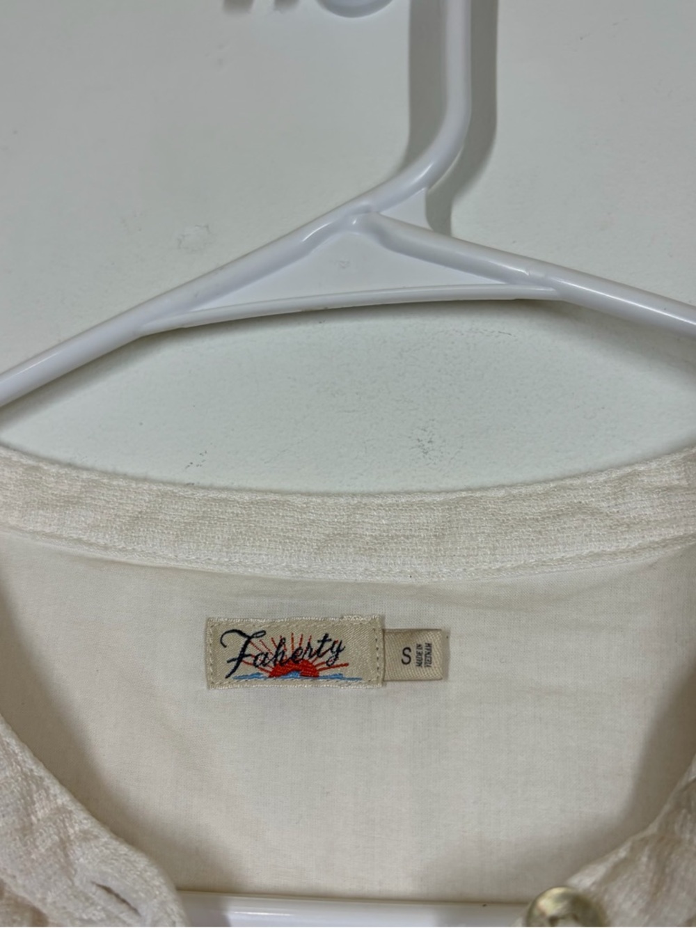 Faherty 100% Linen Gemina Dress Size Small - Picture 10 of 11